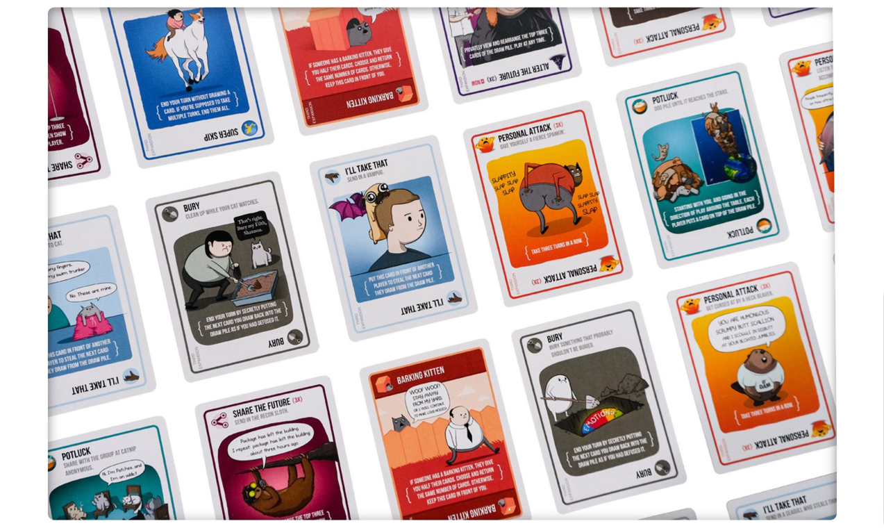 Exploding Kittens : Barking Kittens Expansion